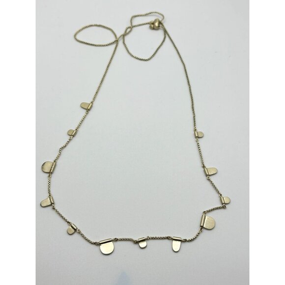 Kendra Scott Gold Satellite Station Necklace - Picture 1 of 5